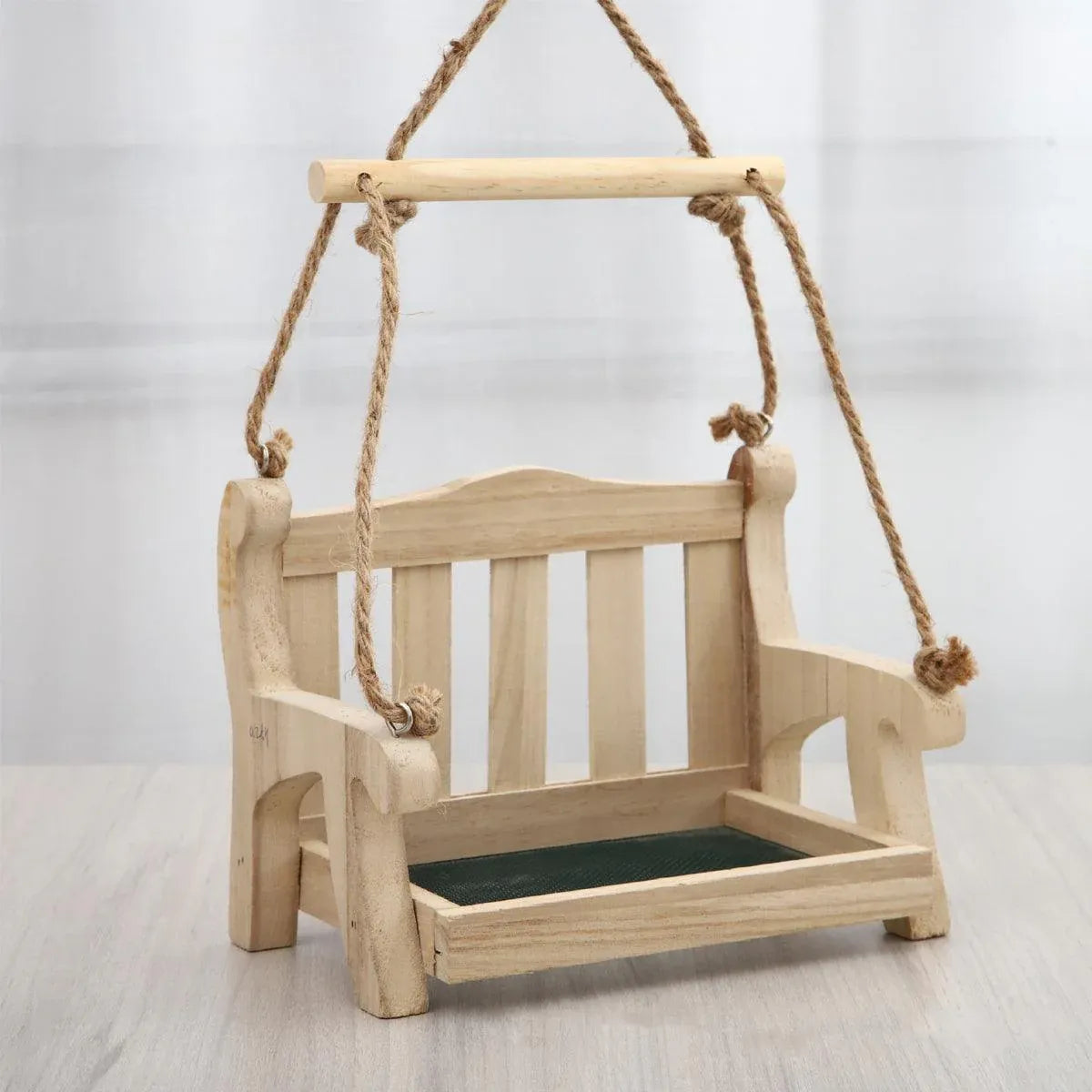 Outdoor Hanging Wooden Bird Feeder Garden Wild Bird Feeding Station House