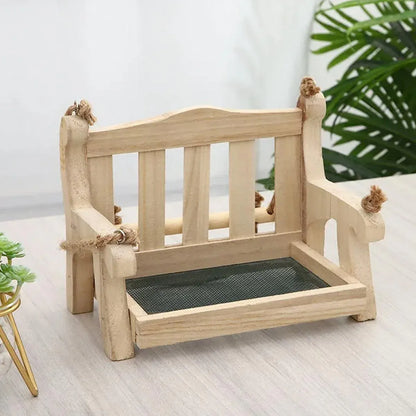 Outdoor Hanging Wooden Bird Feeder Garden Wild Bird Feeding Station House