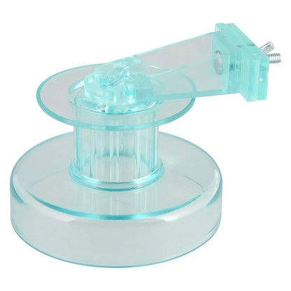 Bird Cage Bath Feeder Bowl Removable PP Plastic Quick Lock Parrot Cockatiel