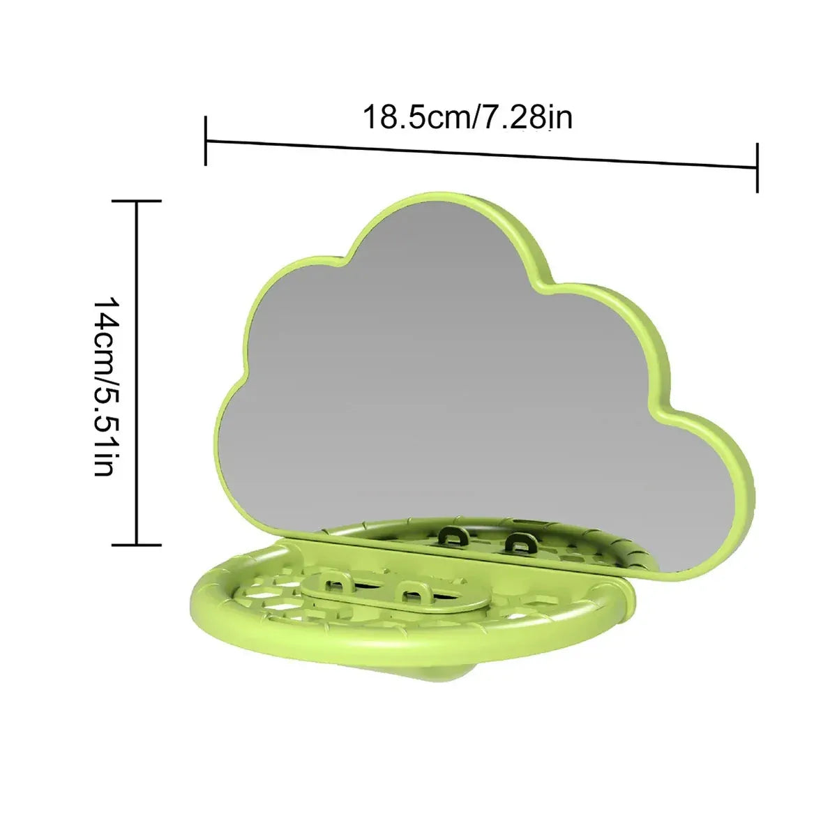 Parrot Bird Mirror Toy Stand Platform Perch Mirror Station Cage Training Play