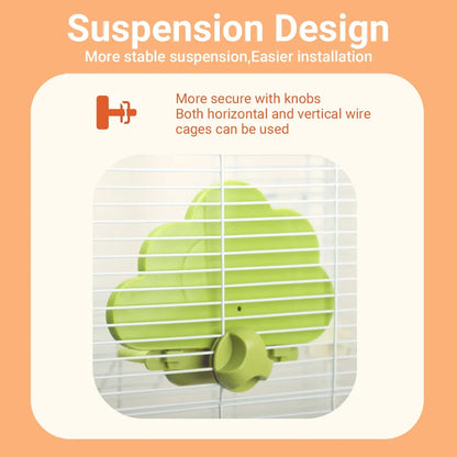 Parrot Bird Mirror Toy Stand Platform Perch Mirror Station Cage Training Play