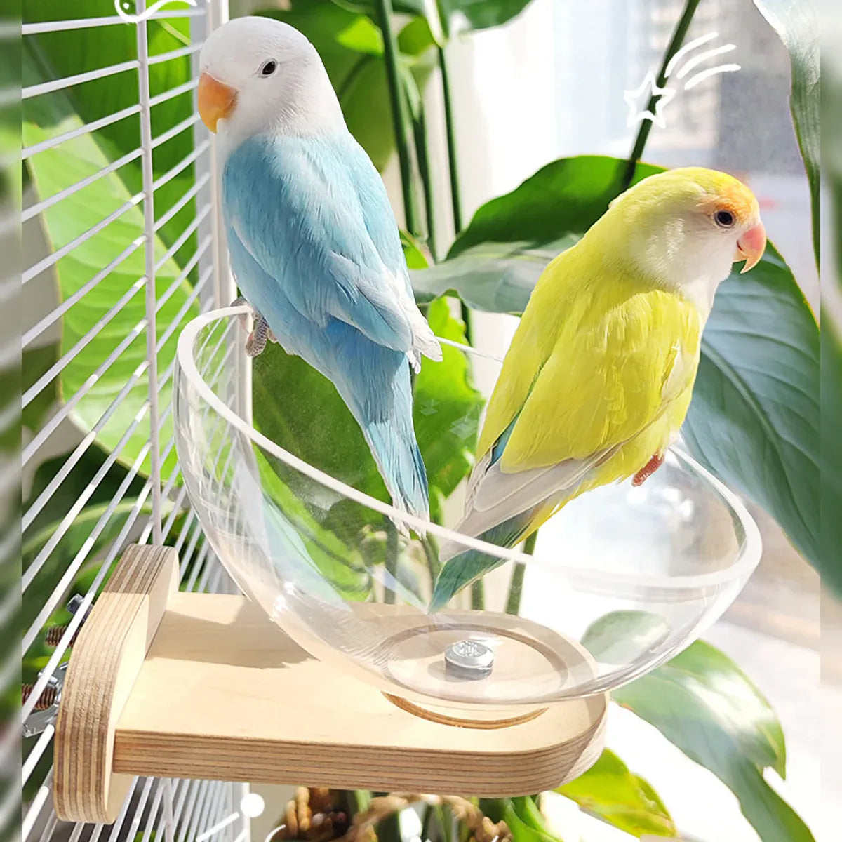 Parrot Rest Bird Nest Breathable for Small Parrots Comfortable Washable Durable - Fixed Style