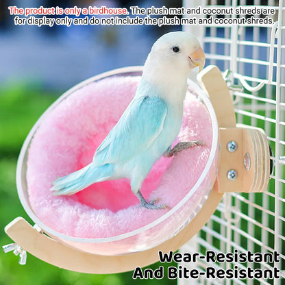 Parrot Rest Bird Nest Breathable for Small Parrots Comfortable Washable Durable - Fixed Style