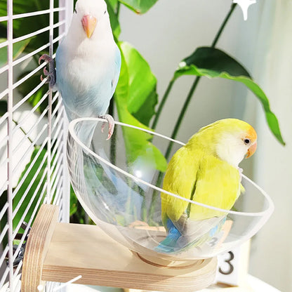 Parrot Rest Bird Nest Breathable for Small Parrots Comfortable Washable Durable - Fixed Style