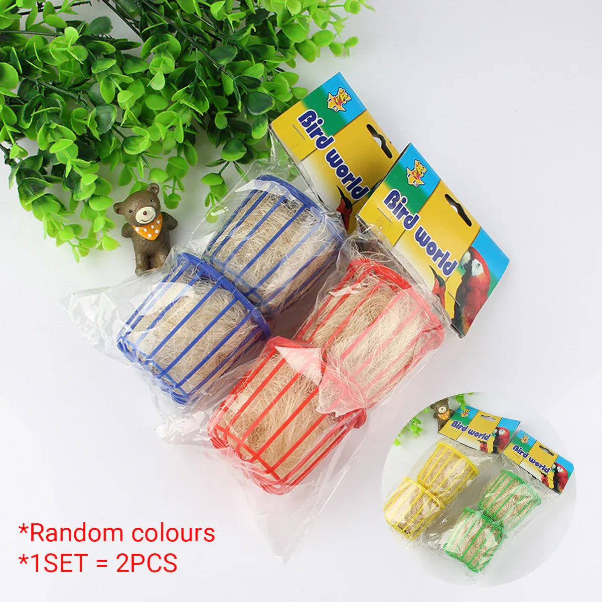 Multifunctional Bird Nest Durable Space Saving Nest for Small Medium Parakeets