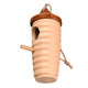Wooden Bird Nest Cage Hummingbird Feeder House Hanging Home Garden Decorations - 1