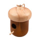 Wooden Bird Nest Cage Hummingbird Feeder House Hanging Home Garden Decorations - 2