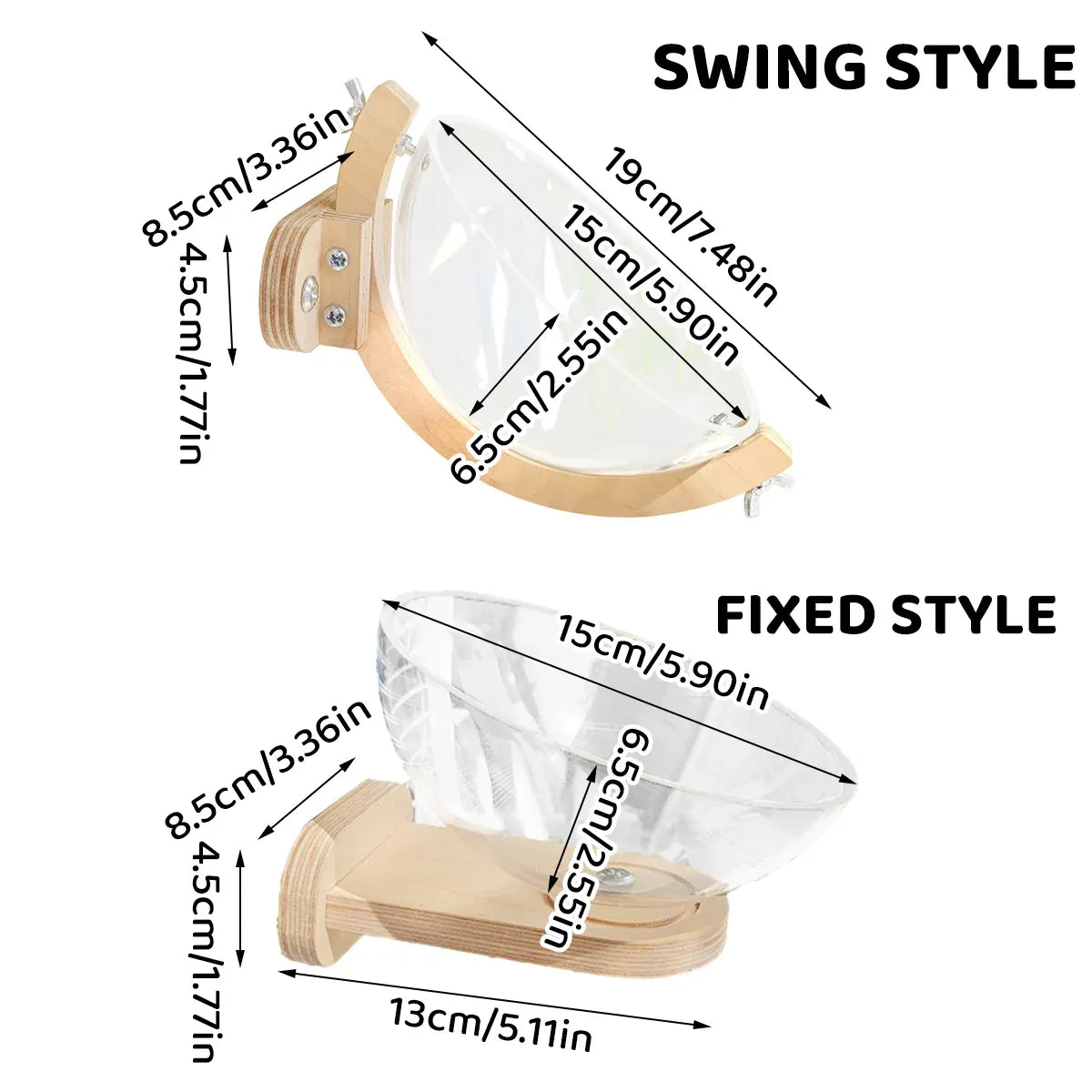 Parrot Rest Bird Nest Breathable for Small Parrots Comfortable Washable Durable - Swing Style