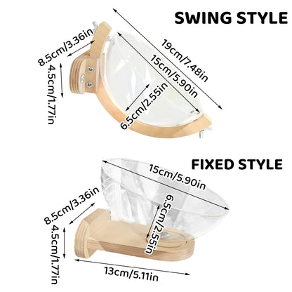 Parrot Rest Bird Nest Breathable for Small Parrots Comfortable Washable Durable - Swing Style