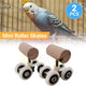 2pcs Parrot Training Pulley Bird Toy Interactive Safe Play for Small Parrots