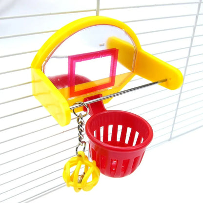 Parrot Bird Toy Training Basketball Intelligence Training Toy Small Medium Birds