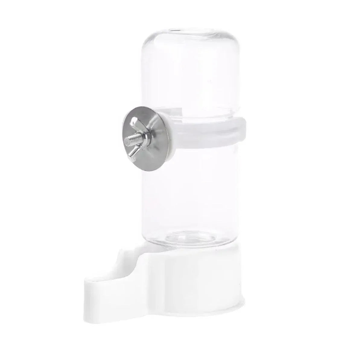 Pet Bird Waterer Automatic Water Feeder Adapter Parrots Cage Drinker Parrots - Green