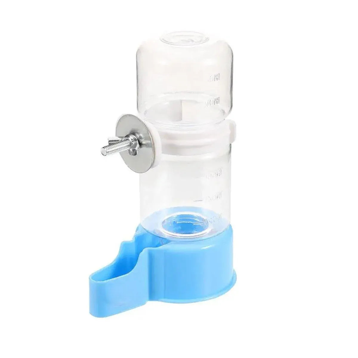 Pet Bird Waterer Automatic Water Feeder Adapter Parrots Cage Drinker Parrots - Green