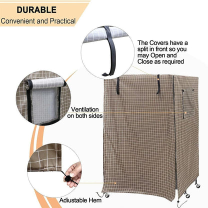 Bird Cover Outdoor Sun Protection Pet Bed Pet Accessories - Black