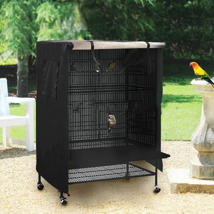 Waterproof Bird Cage Cover Outdoor Sun Rain Protection Pet Accessory