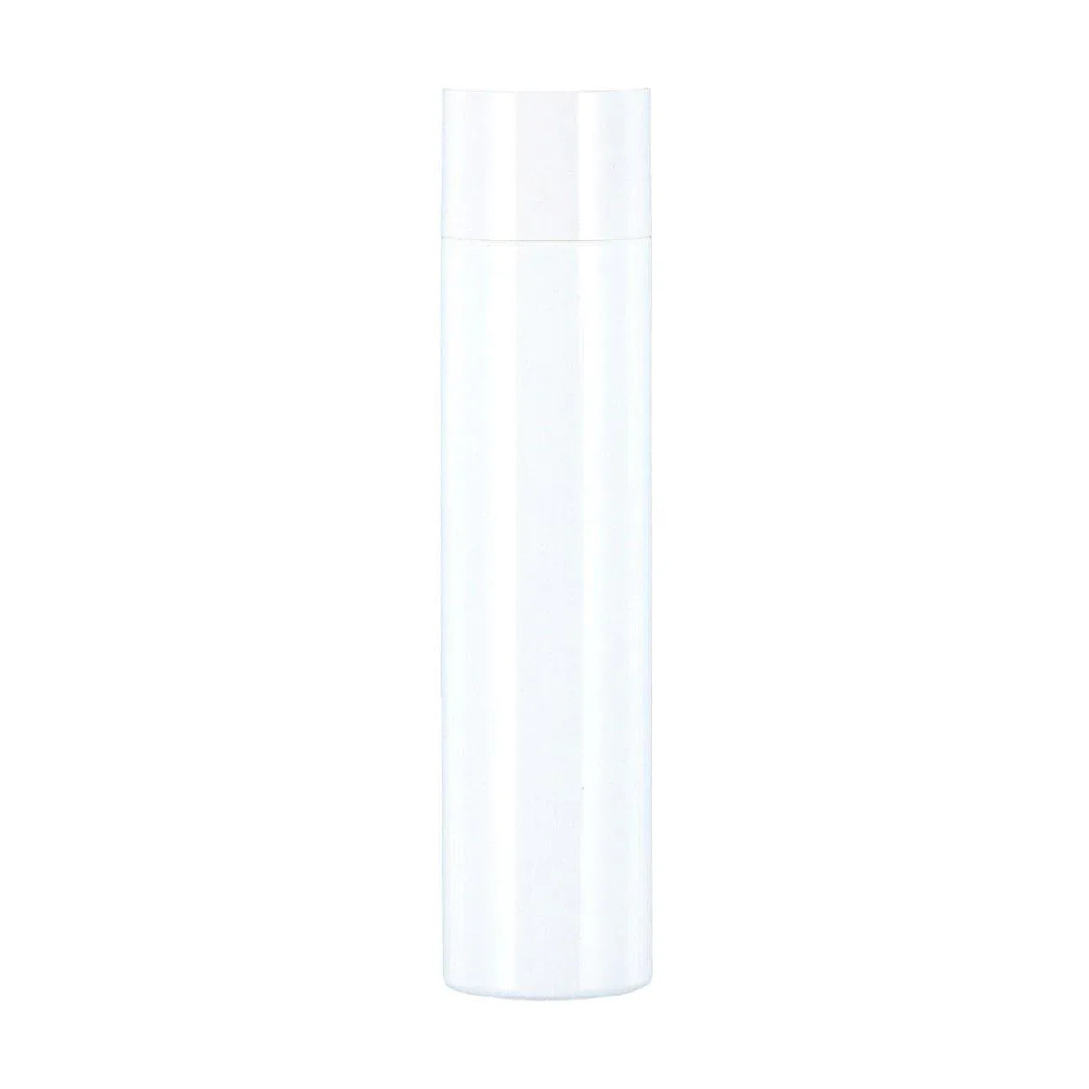 50/100/150ml Plastic Toner Lotion Bottles Refillable Travel Cosmetic Containers - White Lid + Transparent Bottle - 100ml - Mekamart Australia