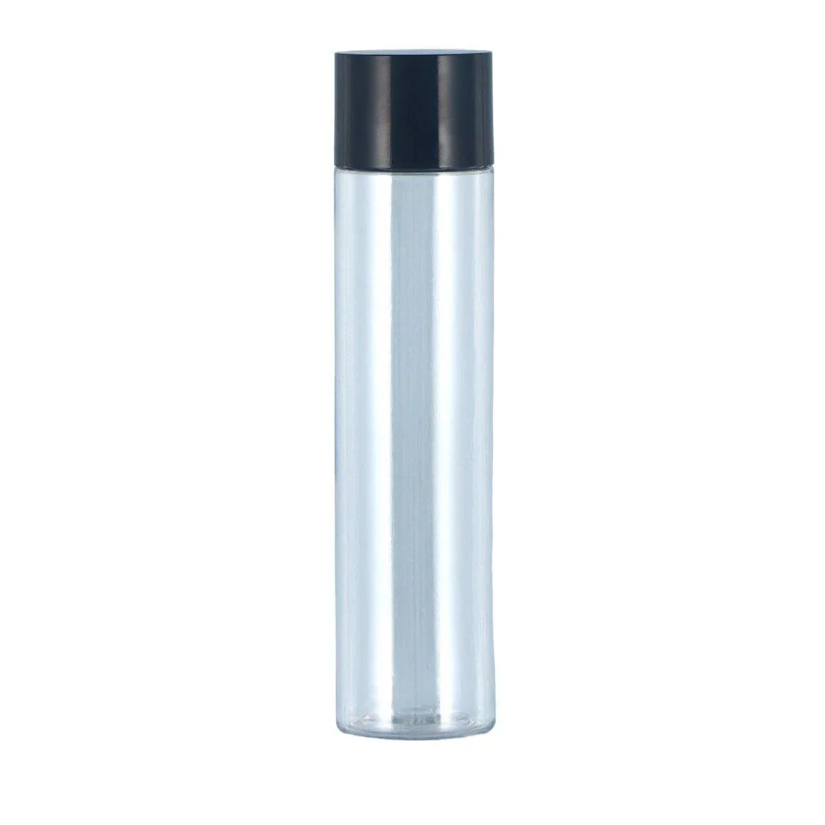 50/100/150ml Plastic Toner Lotion Bottles Refillable Travel Cosmetic Containers - White Lid + Transparent Bottle - 50ml - Mekamart Australia