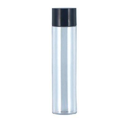 50/100/150ml Plastic Toner Lotion Bottles Refillable Travel Cosmetic Containers - White Lid + Transparent Bottle - 50ml - Mekamart Australia