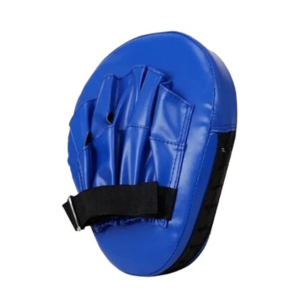 3 Colours Taekwondo Boxing Training Hand Foot Target Arc Pad Muay Thai Equipment - Blue