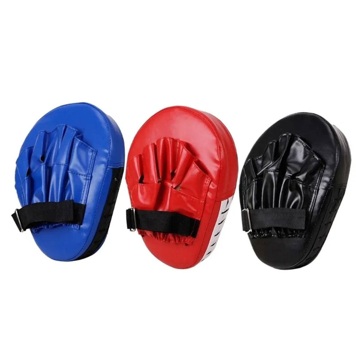 3 Colours Taekwondo Boxing Training Hand Foot Target Arc Pad Muay Thai Equipment - Red