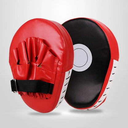 3 Colours Taekwondo Boxing Training Hand Foot Target Arc Pad Muay Thai Equipment - Red