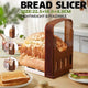 Foldable Bread Slicer Cutting Guide for Loaf Toast Adjustable Thickness - Mekamart Australia