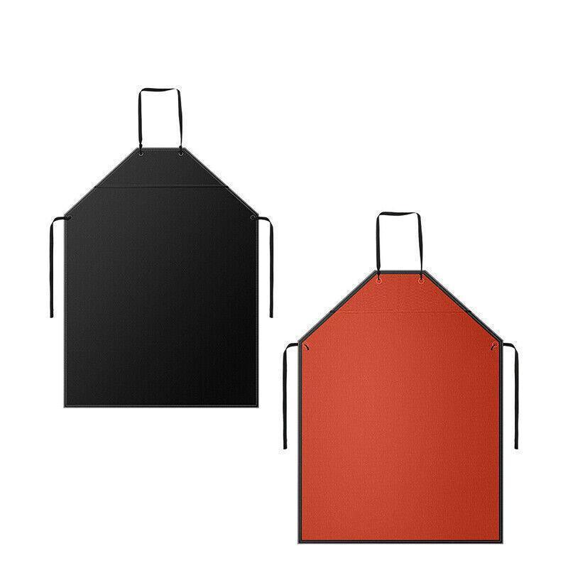 Waterproof Apron Pvc Apron Chef Butcher Work Heavy Duty Royal Black Best Quality - Mekamart Australia