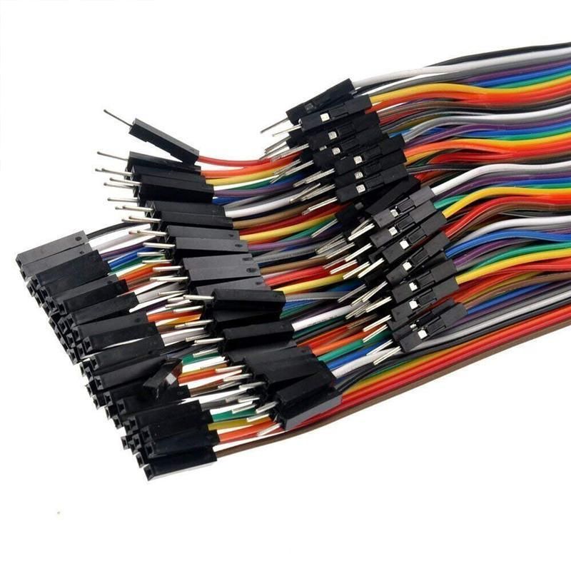 40PCS Dupont Cable 20cm Jumper Wire for Arduino RPi breadboard - Male to Male 20CM