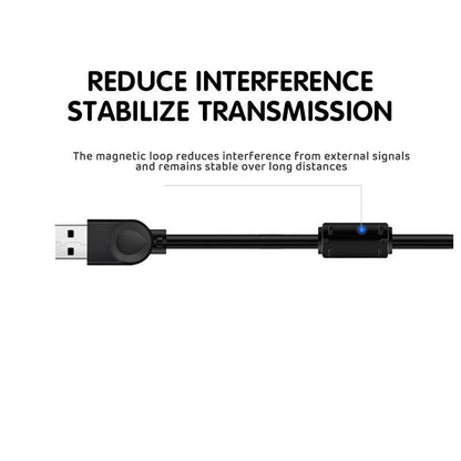 Usb Extension Data Cable 2.0 A Male To A Female Long Cord For Macbook & Computer - 1.5 m