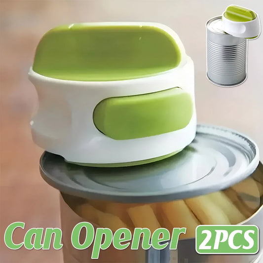 Can Opener Set 2pcs Manual Bottle Opener Stainless Steel Kitchen Tool for Home - Mekamart Australia