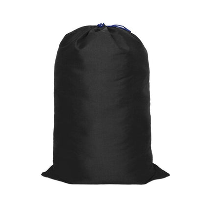 Canvas Drawstring Large Bag Pouch Clothes Craft Storage Laundry - White-48X80cm