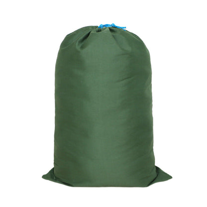 Canvas Drawstring Large Bag Pouch Clothes Craft Storage Laundry - White-74X120cm