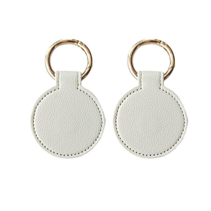 2PCS Hat Clip Holder with Buckle for Backpack Portable Hanging Hook for Hat Storage - White