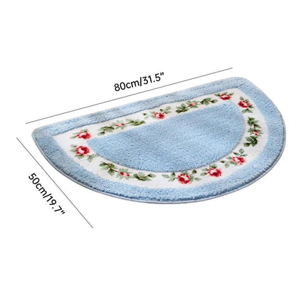Non Slip Entry Mat Indoor Outdoor Mat Washable Foot Mat Foyer Bedroom - Green - Mekamart Australia
