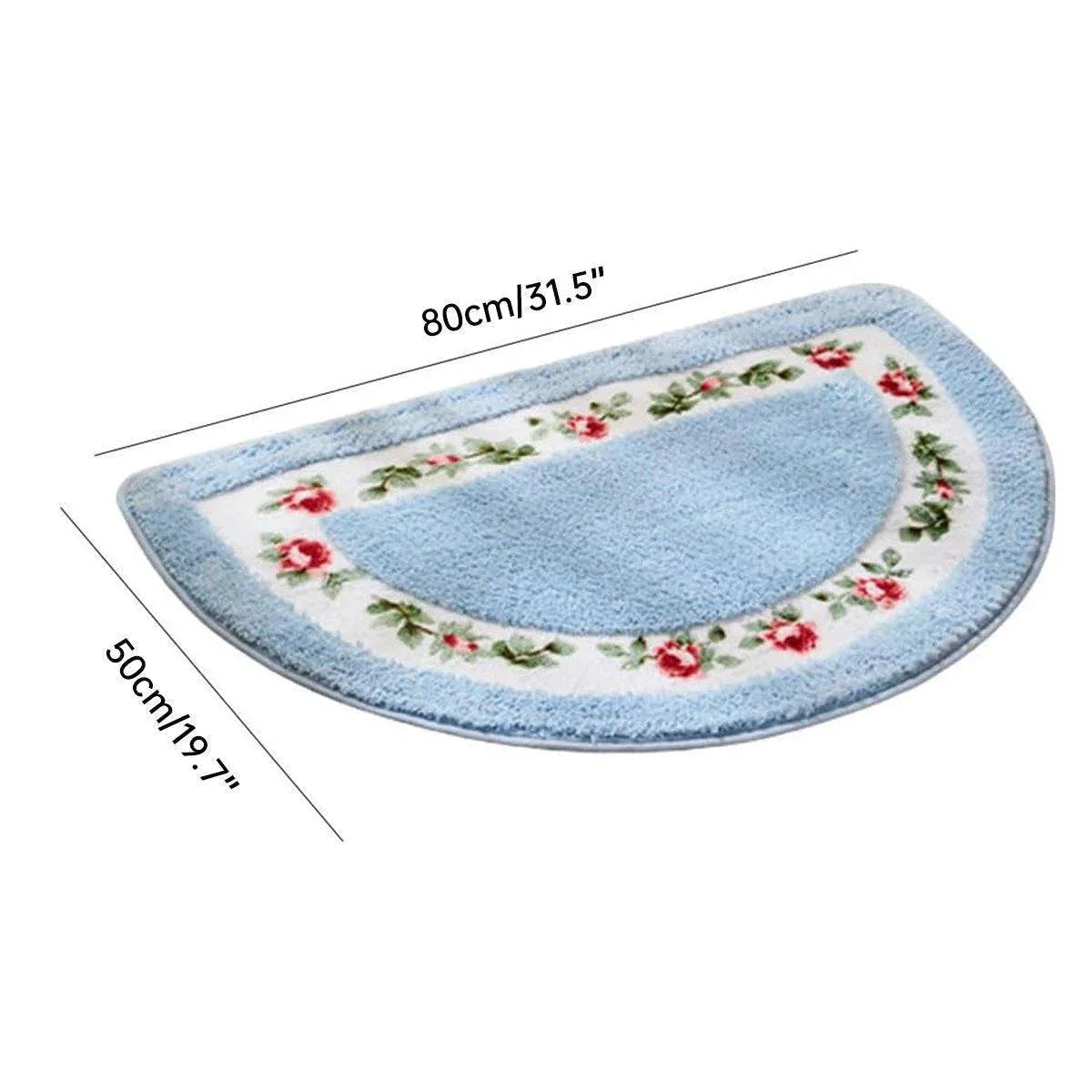 Non Slip Entry Mat Indoor Outdoor Mat Washable Foot Mat Foyer Bedroom - Khaki - Mekamart Australia