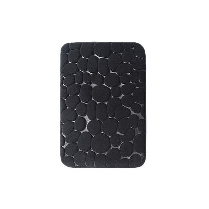 40x60cm Non-Slip Memory Foam Bath Mat Super Absorbent Floor Rug for Bathroom Use - Khaki - Mekamart Australia