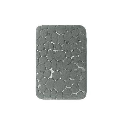 40x60cm Non-Slip Memory Foam Bath Mat Super Absorbent Floor Rug for Bathroom Use - Khaki - Mekamart Australia