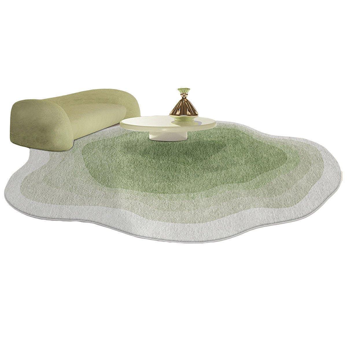 Shaped Cashmere Carpet Living Room Full Blanket Cloakroom Dressing Table - Pink - Mekamart Australia