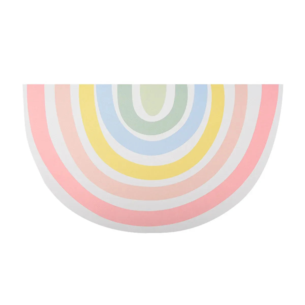 Rainbow Pet Food Mat Waterproof Non Slip Dog Cat Bowl Placemat PU
