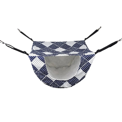 Cat Hammock Hanging Bed Cage Nest Soft Pet House Basket Cat Sleeping Supplies - Blue Whale - Mekamart Australia