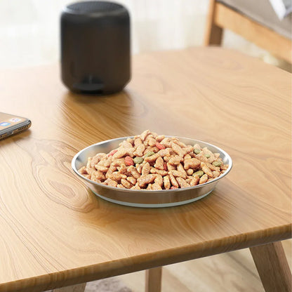 AntiSlip Cat Bowl Pet Food Basin Cat and Dog Feeding Bowl Universal Pet Dish - M