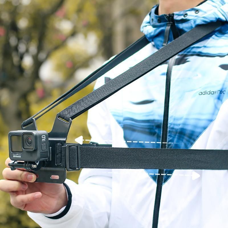 Cell Phone Chest Mount Harness Strap Holder Clip For Iphone Samsung Gopro