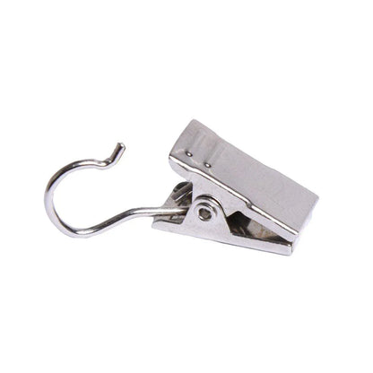 50PCS Stainless Steel Curtain Clip Hooks Strong Load-bearing Shower Accessories - Copper - Mekamart Australia