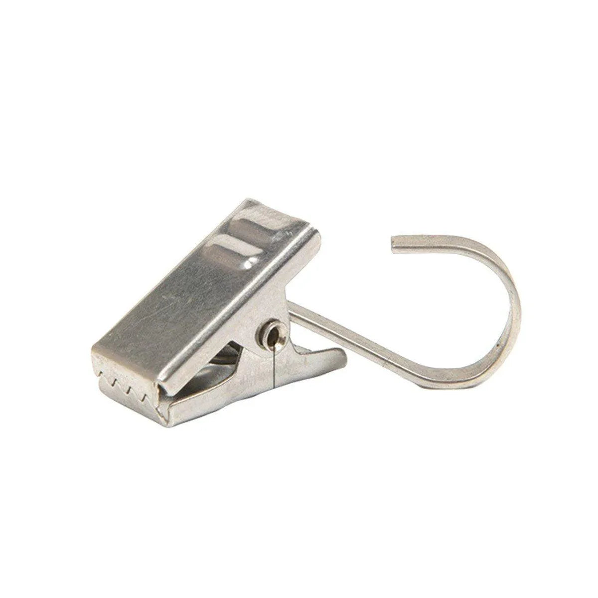 50PCS Stainless Steel Curtain Clip Hooks Strong Load-bearing Shower Accessories - Copper - Mekamart Australia