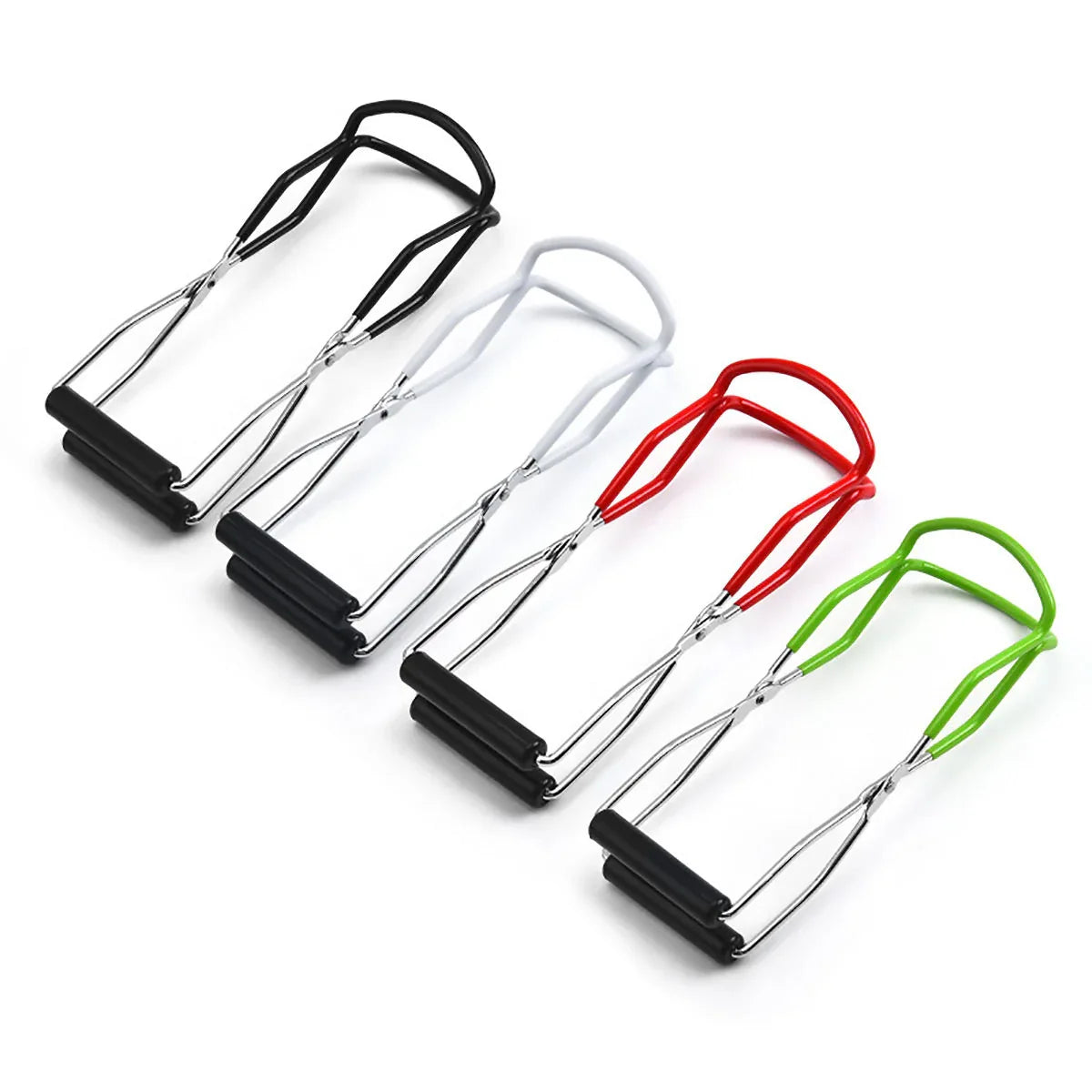 Stainless Steel Canning Jar Lifter Anti-Slip Lifting Tongs Gripper Anti-scalding - Red - Mekamart Australia