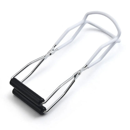 Stainless Steel Canning Jar Lifter Anti-Slip Lifting Tongs Gripper Anti-scalding - Red - Mekamart Australia