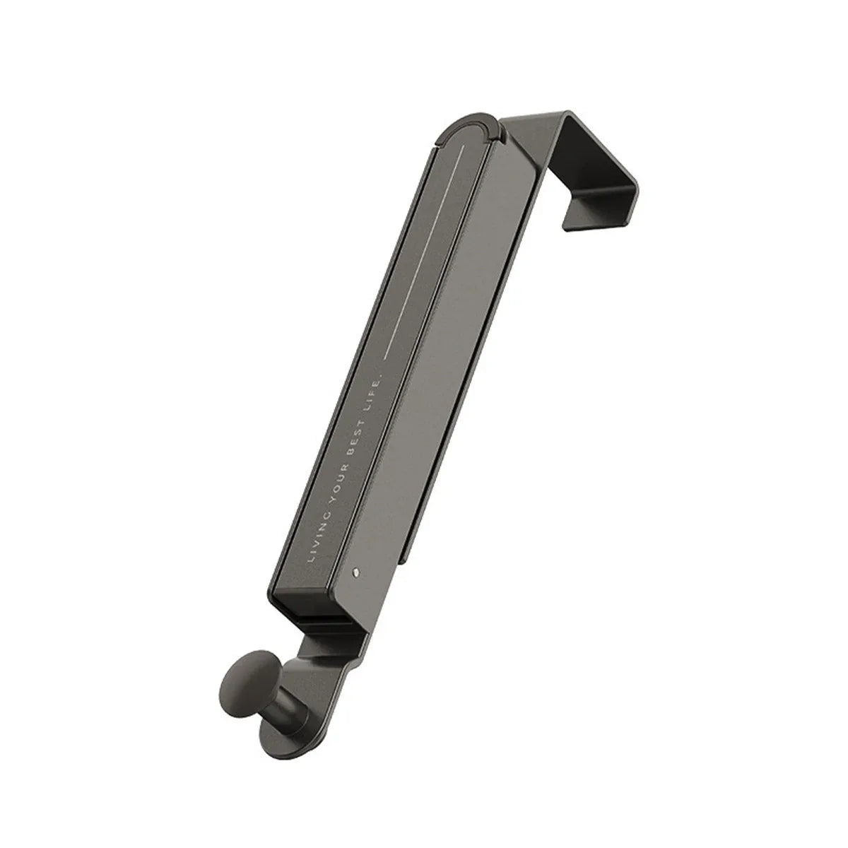 Folding Behind the Door Hook Hanger Clothes Hat Hanger Wall Mounted Organizer - Grey - Mekamart Australia