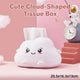 Cute Cartoon Clouds Plastic Tissue Box Desktop Drawer Organizer Storage Box - Mekamart Australia
