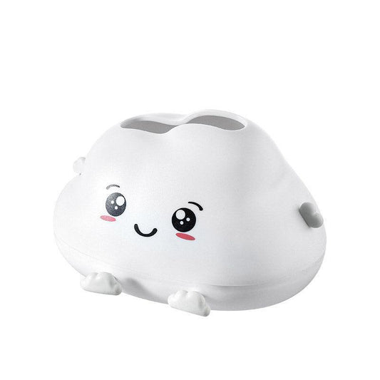 Cute Cartoon Clouds Plastic Tissue Box Desktop Drawer Organizer Storage Box - Mekamart Australia