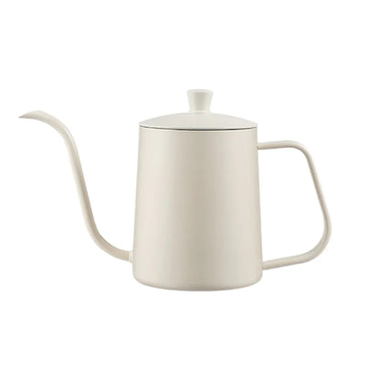 Hand Drip Coffee Pot Stainless Steel Fine Spout Hanging Ear Filter Cup Kettle - Black - Mekamart Australia